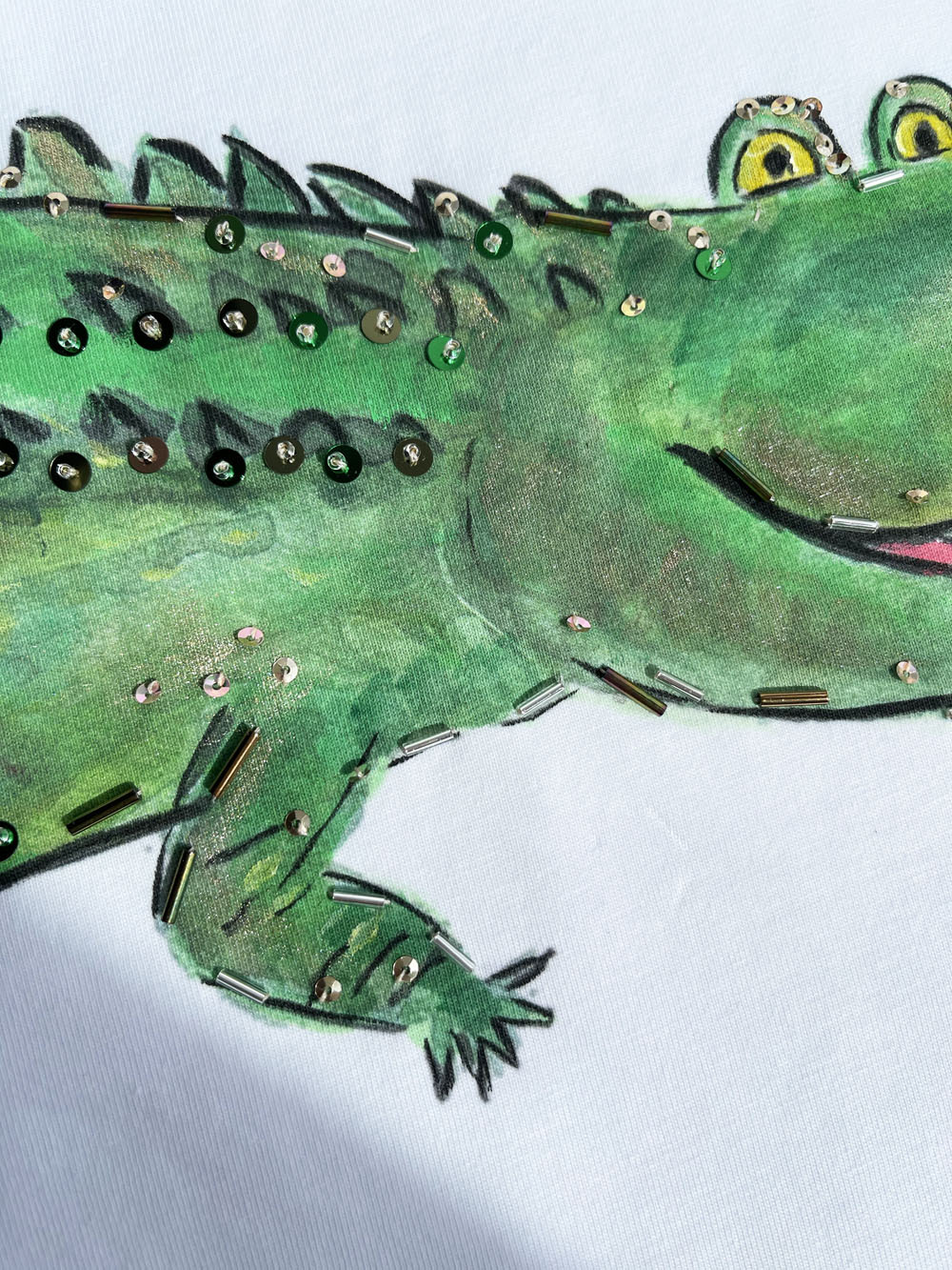 Футболка крокодил