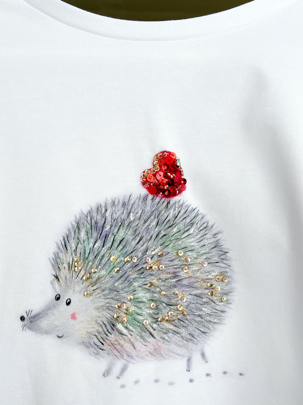 Футболка ежик