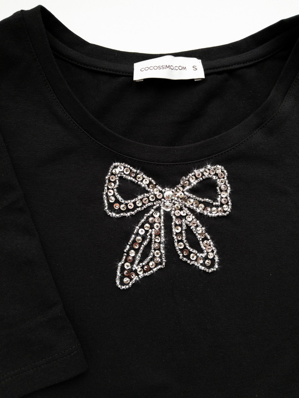 Футболка бантик