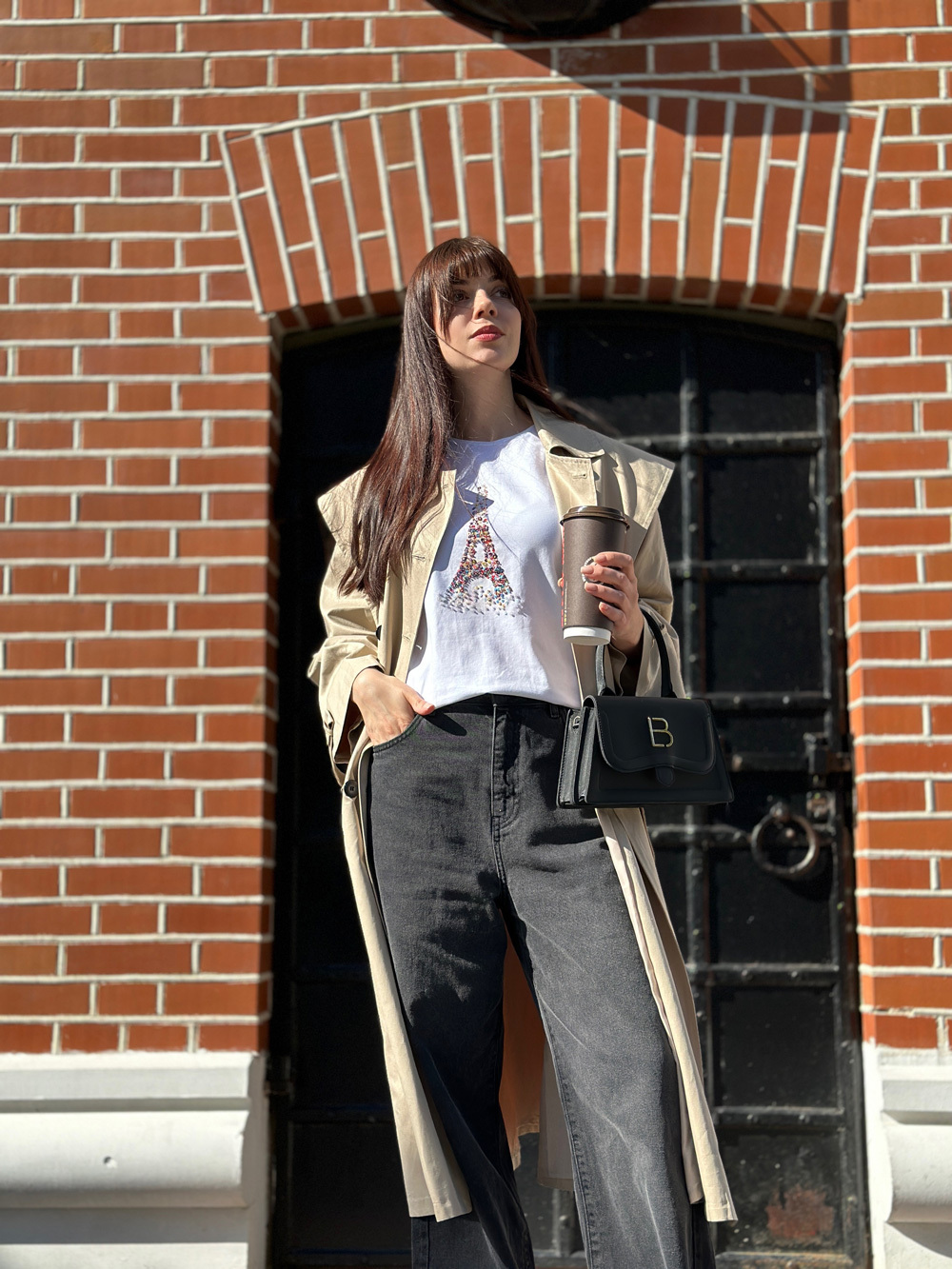 Футболка эйфелева башня