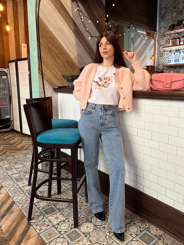 Футболка ангел с лирой