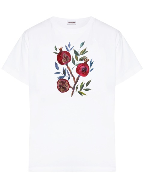 Футболка гранат