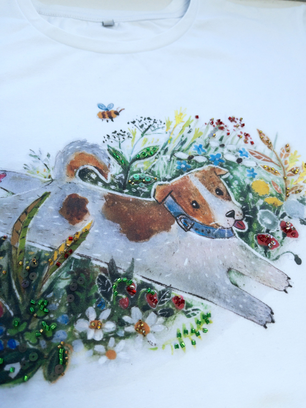 Футболка джек-рассел-терьер