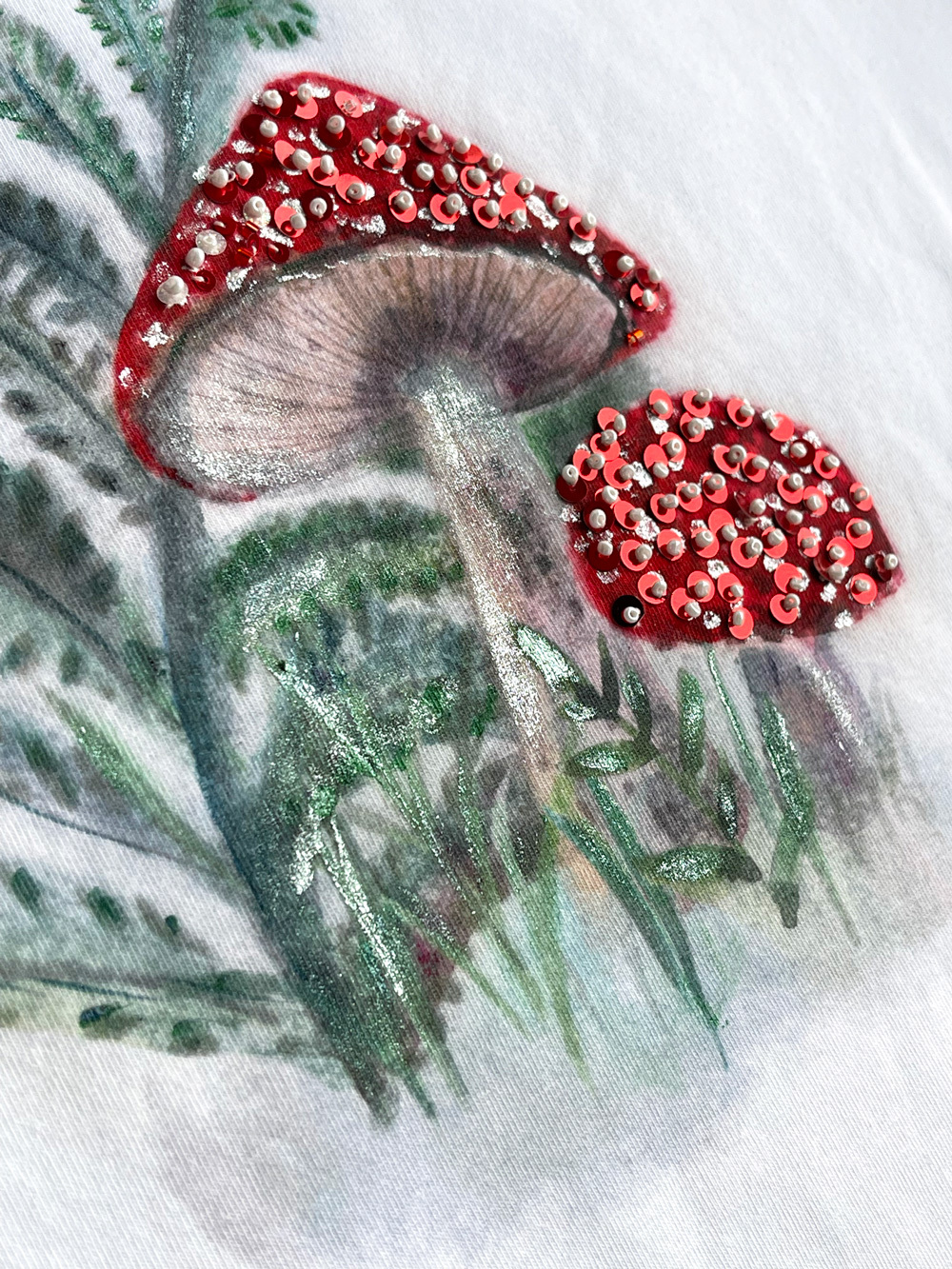 Футболка мухоморы