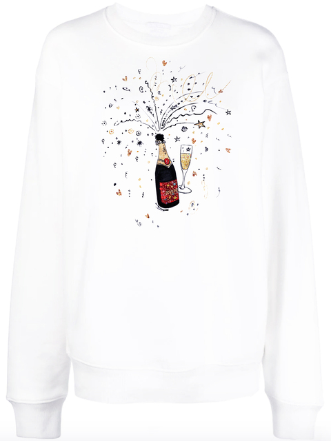 Свитшот с шампанским