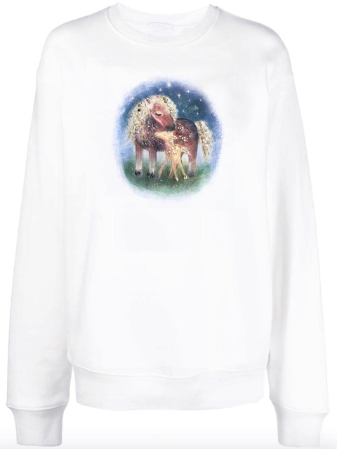 Свитшот с лошадками