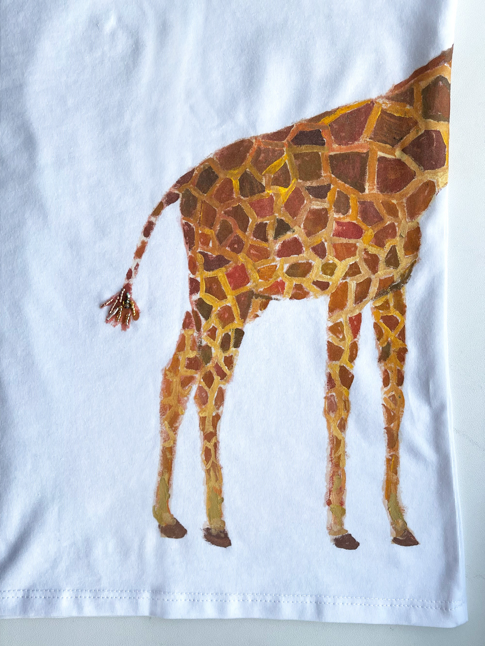 Футболка жираф