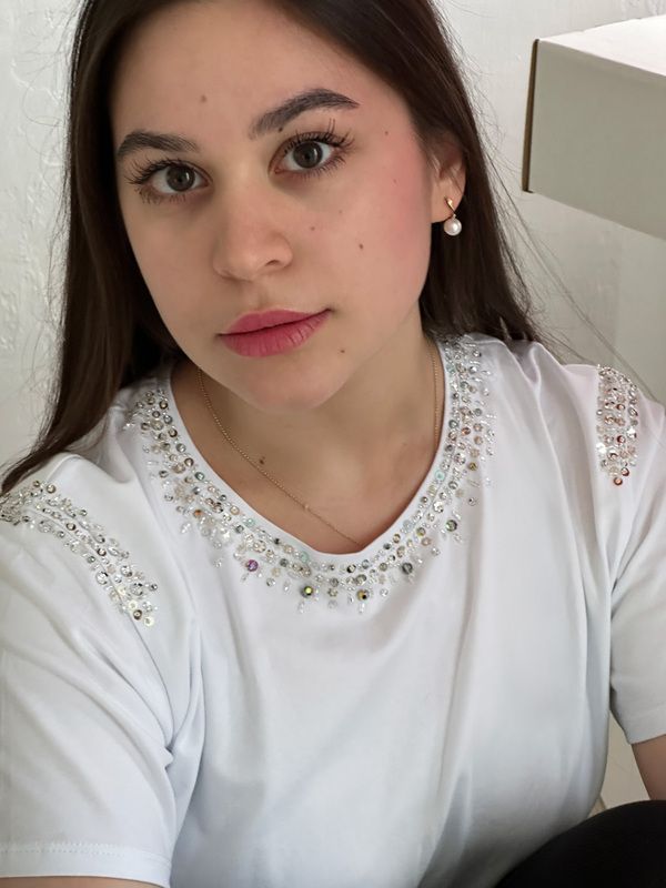 Футболка в стиле CHANEL белая