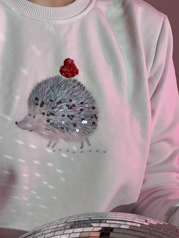 Свитшот с ёжиком