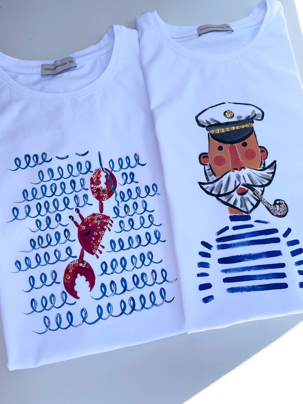 Футболка краб