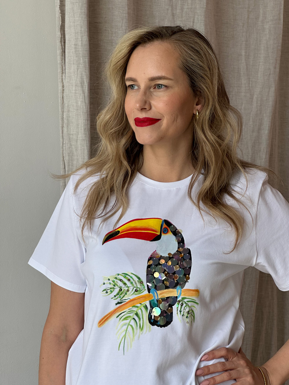 Футболка тукан