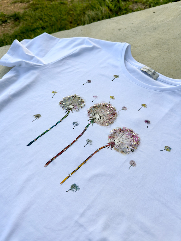 Футболка одуванчики