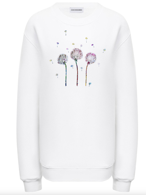 Свитшот с одуванчиками