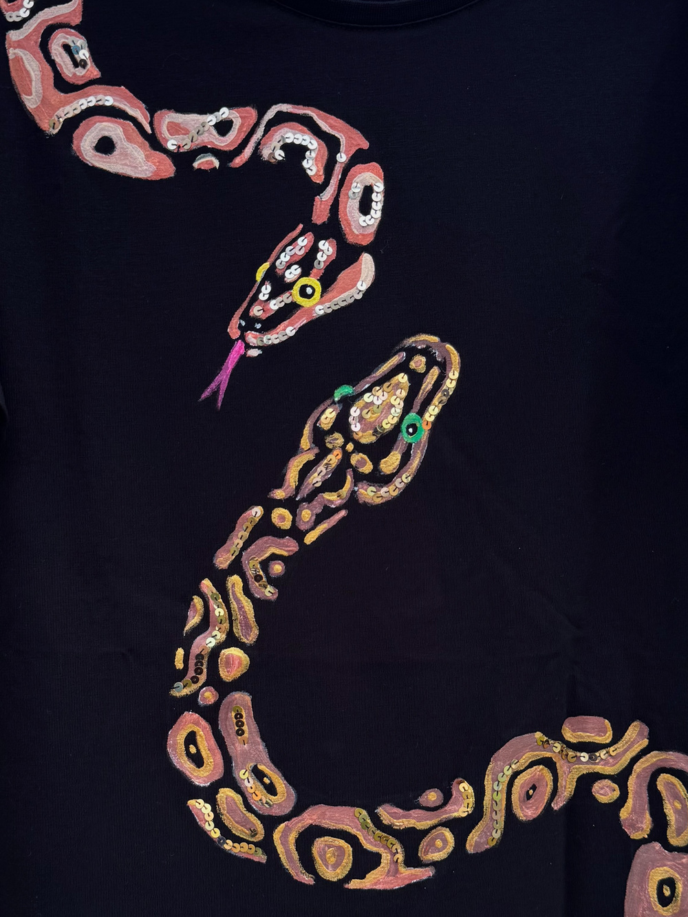 Футболка змеи
