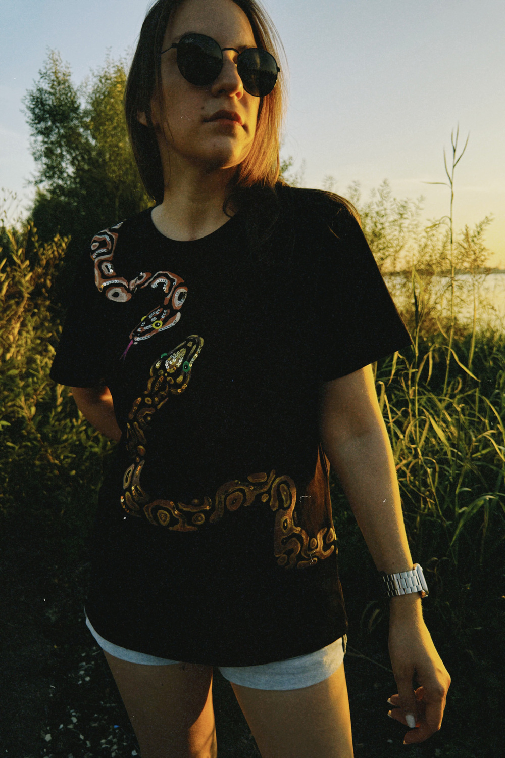 Футболка змеи