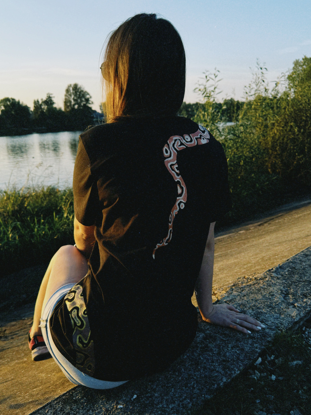 Футболка змеи