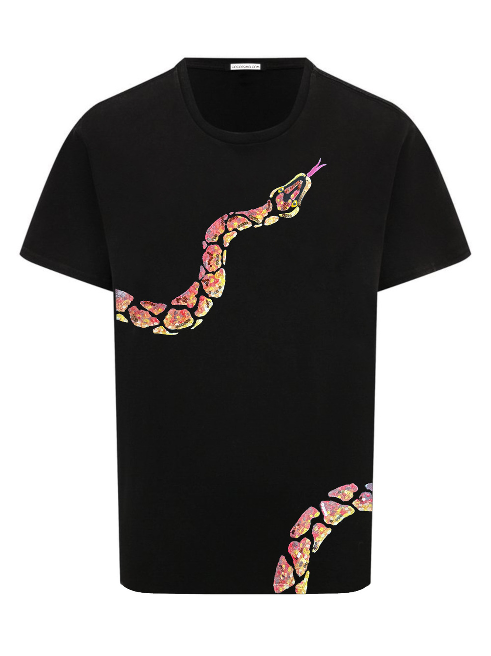Футболка со змеей