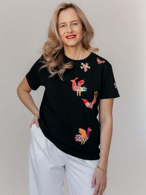 Футболка сказочные птицы