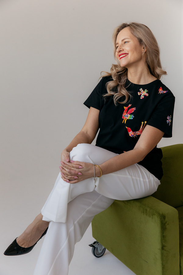 Футболка сказочные птицы