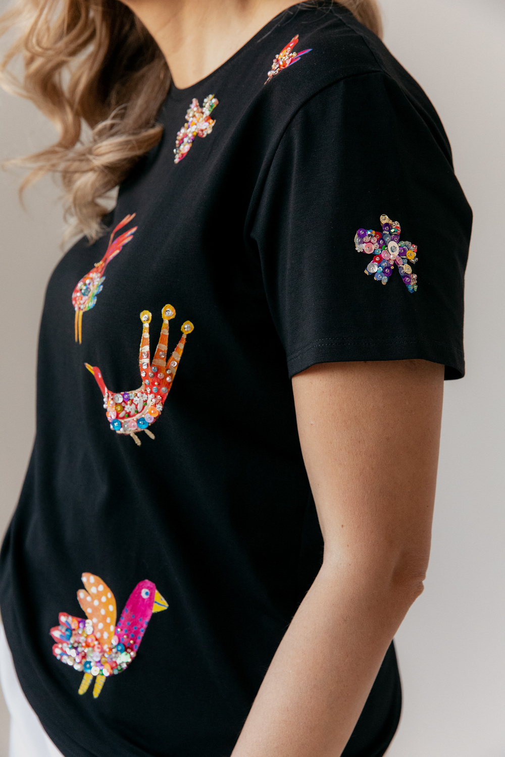 Футболка сказочные птицы