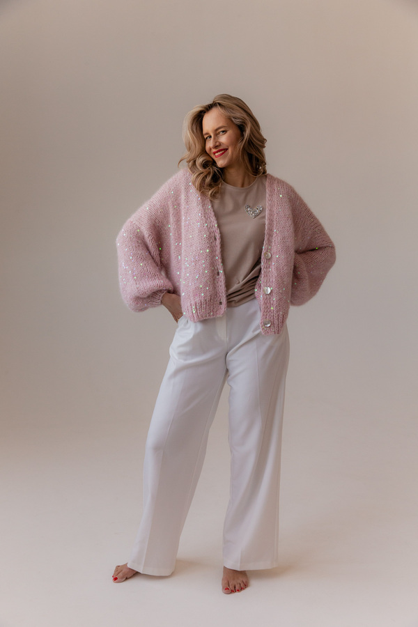 Футболка бежевая с сердцем