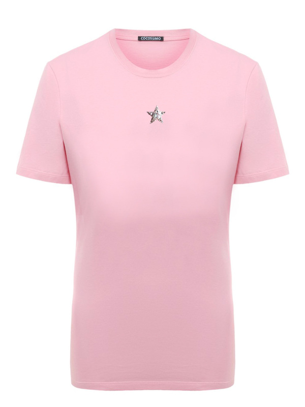 Футболка звездочка розовая