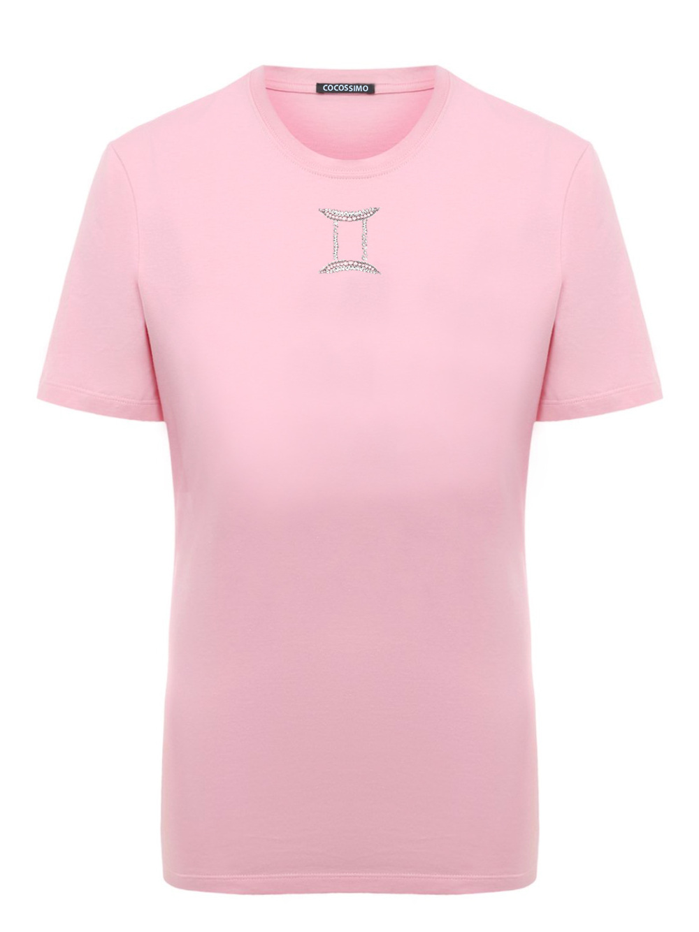 Футболка близнецы розовая