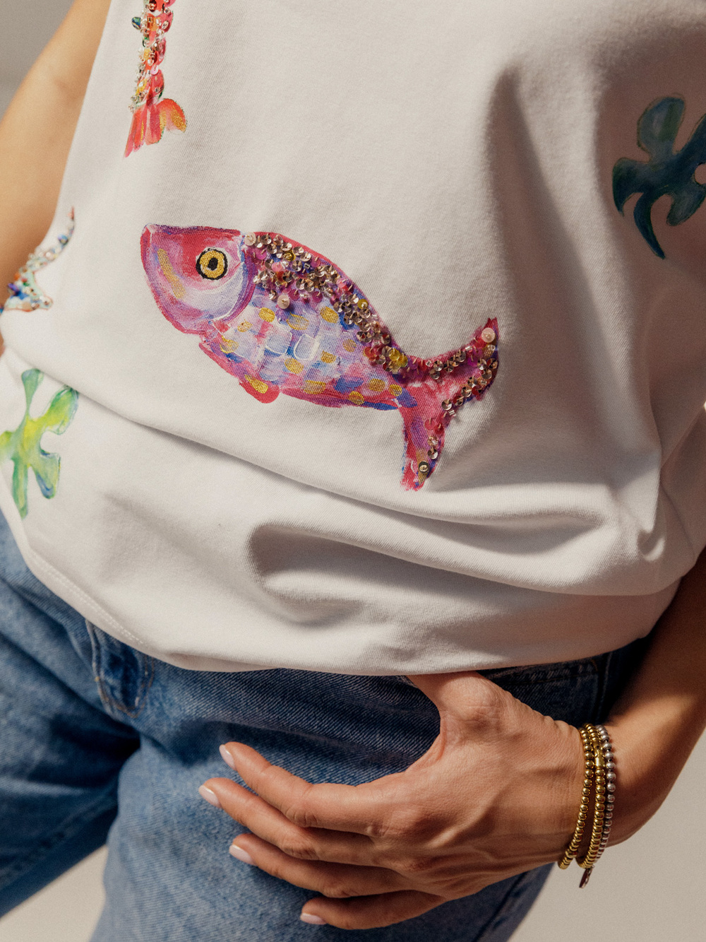 Футболка морские обитатели