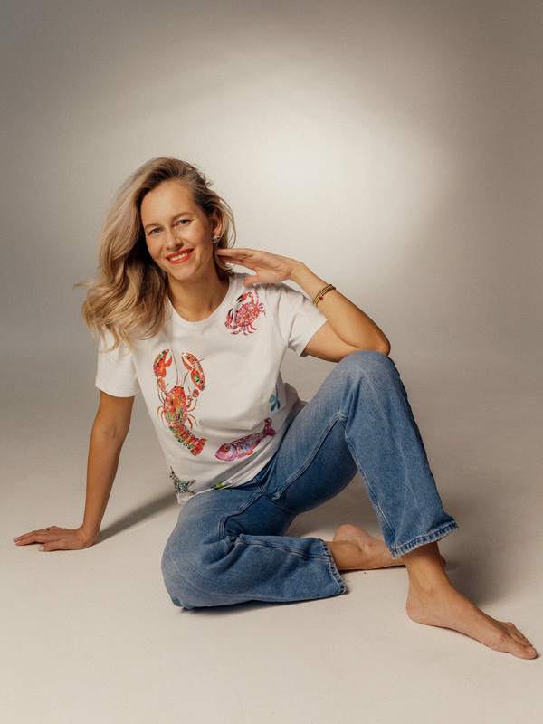 Футболка морские обитатели