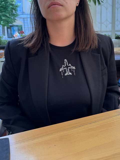 Футболка самолётик