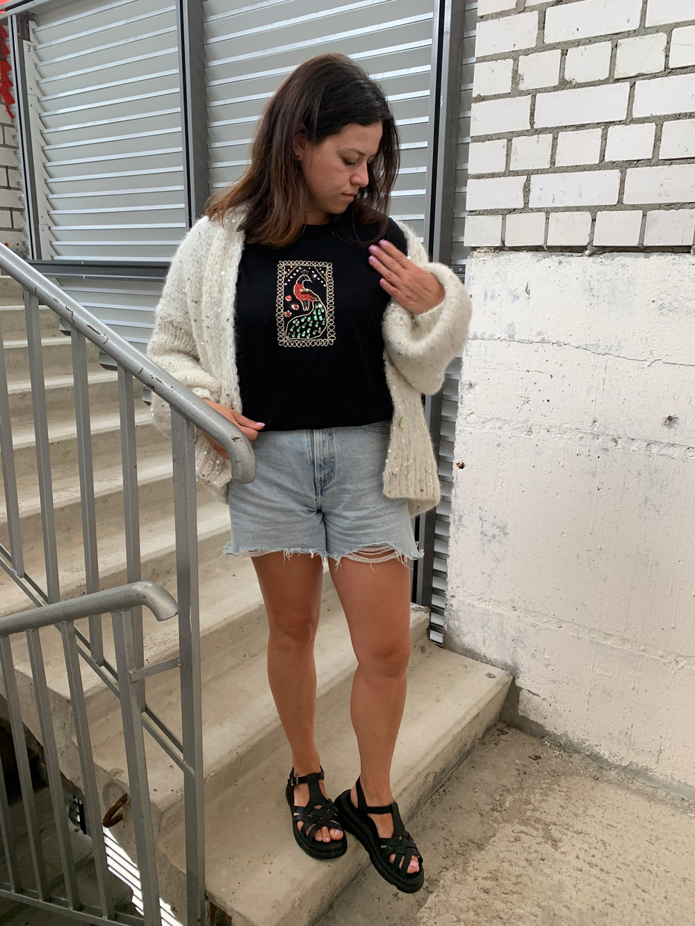 Футболка с орнаментом