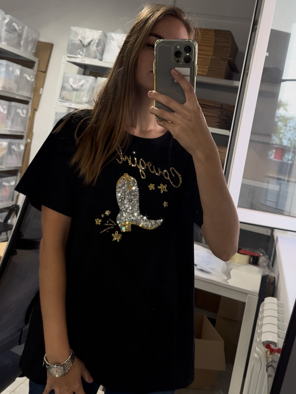 Футболка Ковбойский сапожок