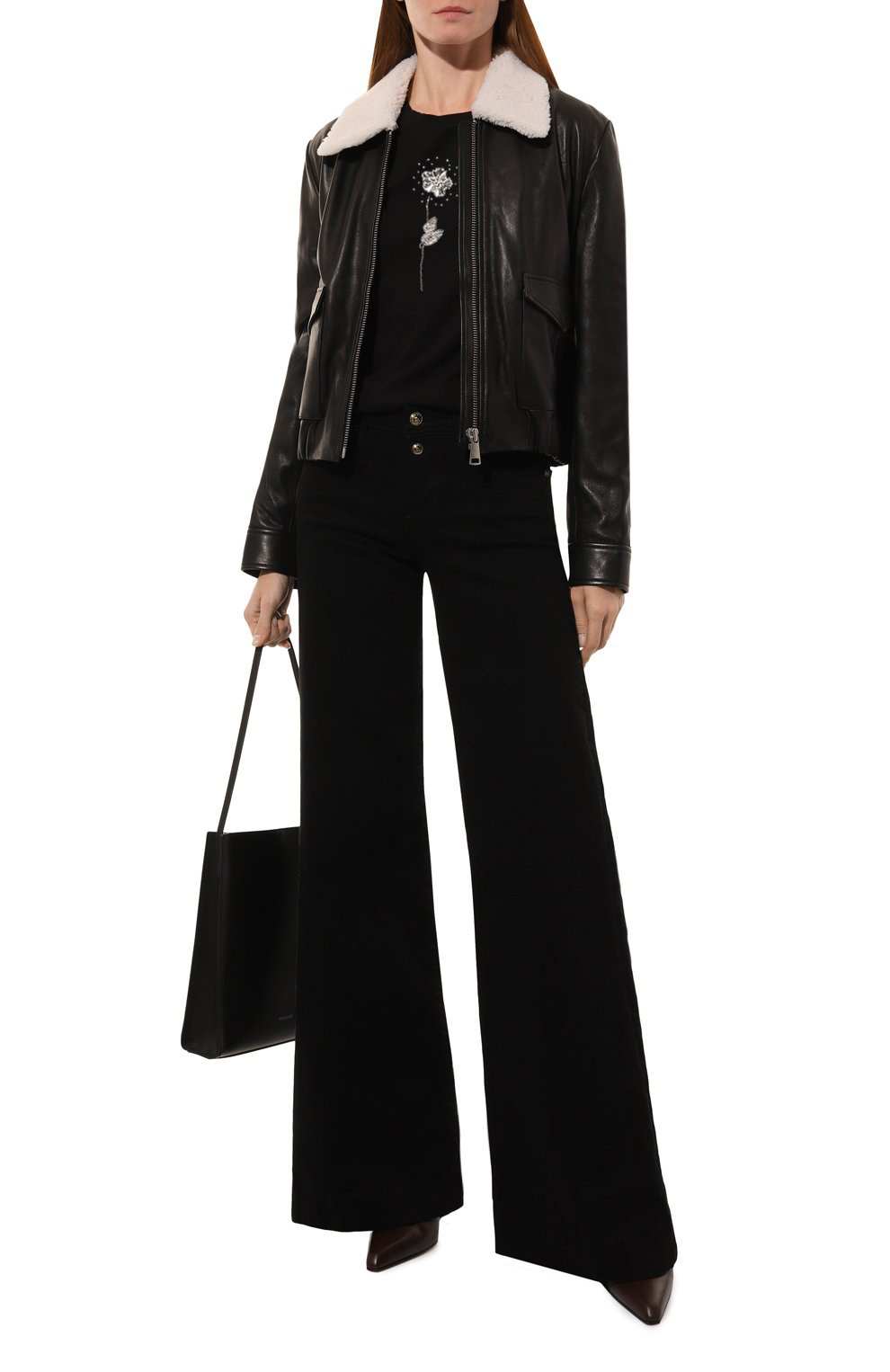 Футболка цветок