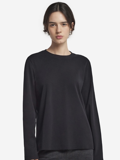 Лонгслив черный под заказ