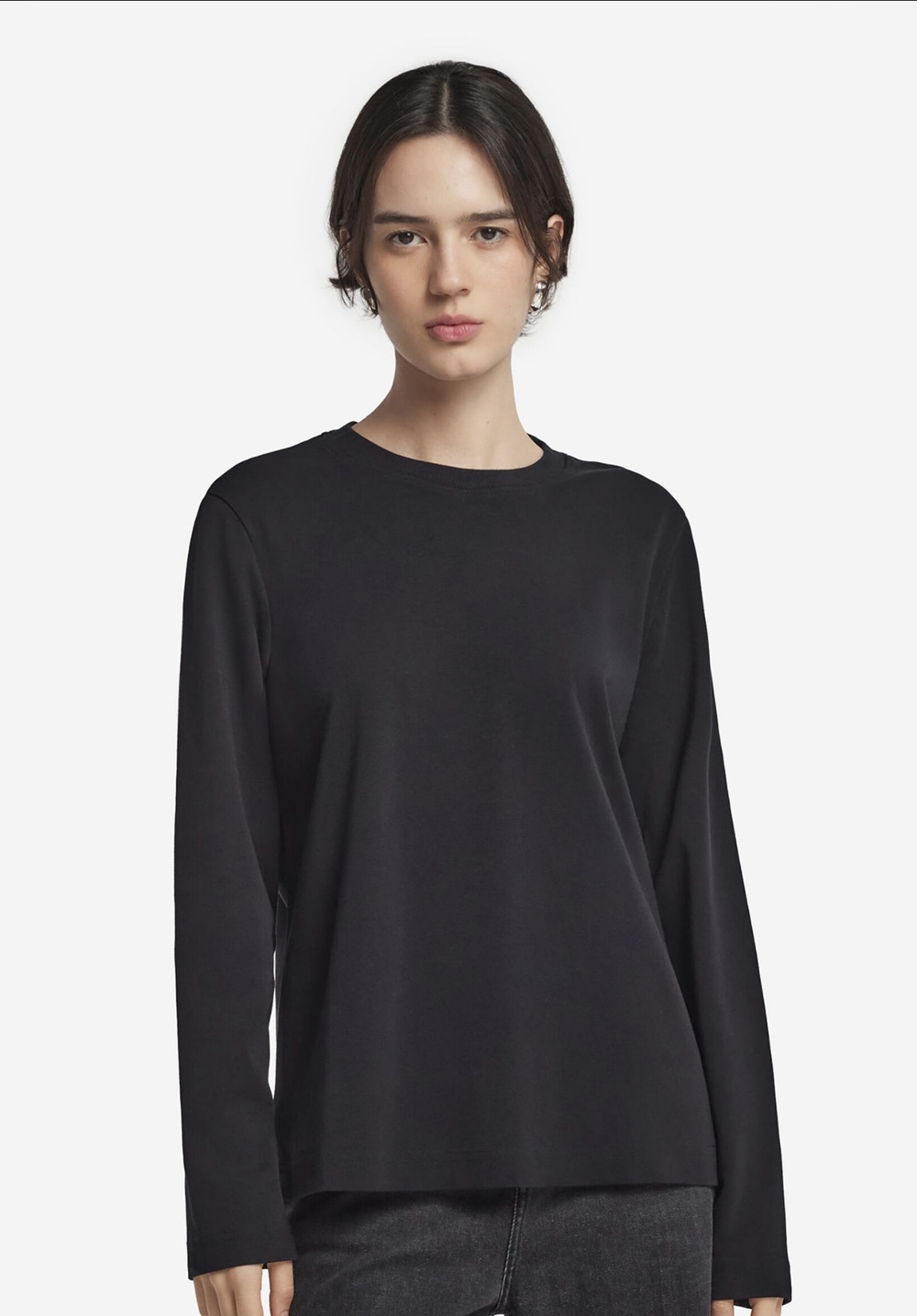 Лонгслив черный под заказ