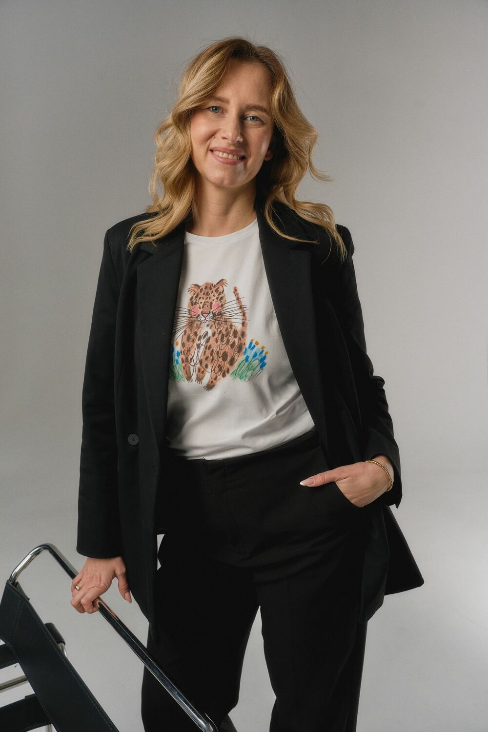 Футболка леопард