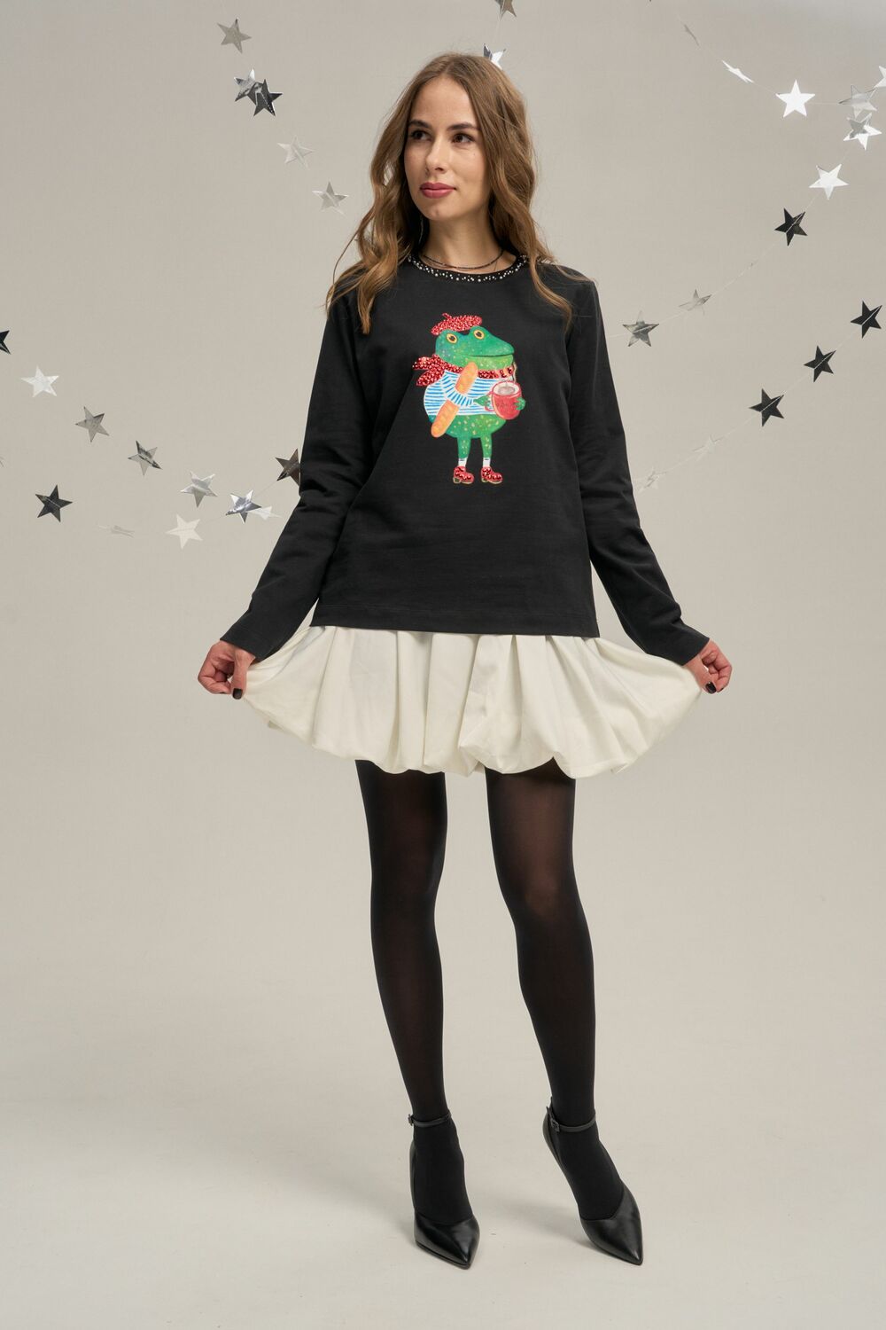 Лонгслив с жабёнком