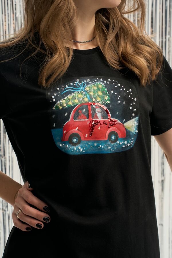 Футболка новогодняя