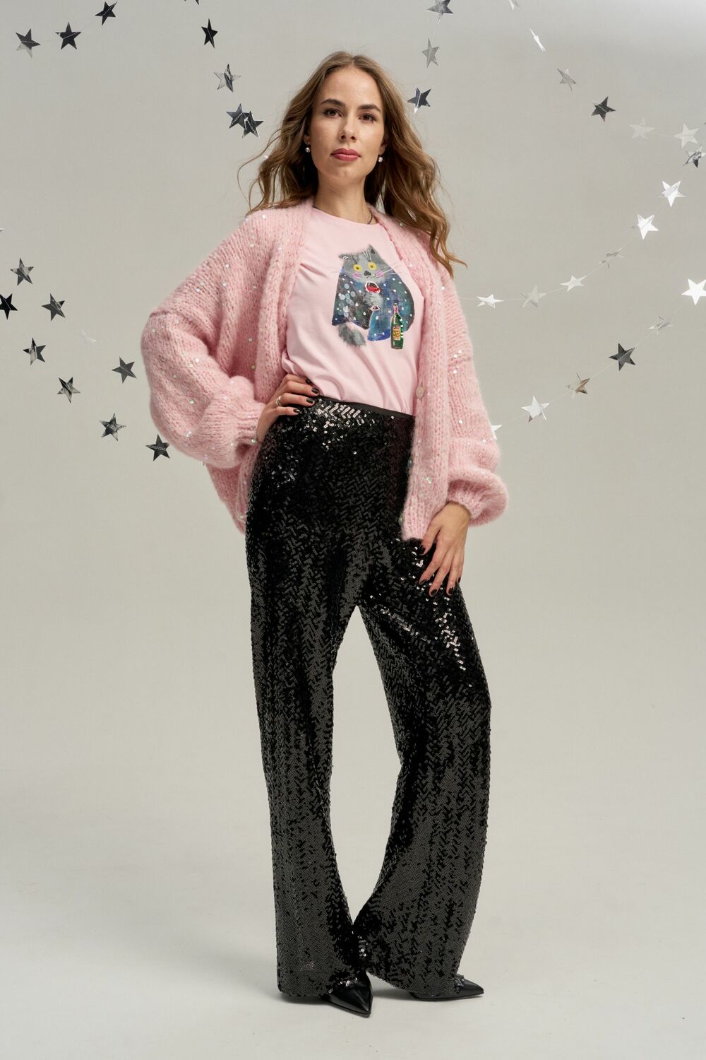 Футболка под настроение розовая