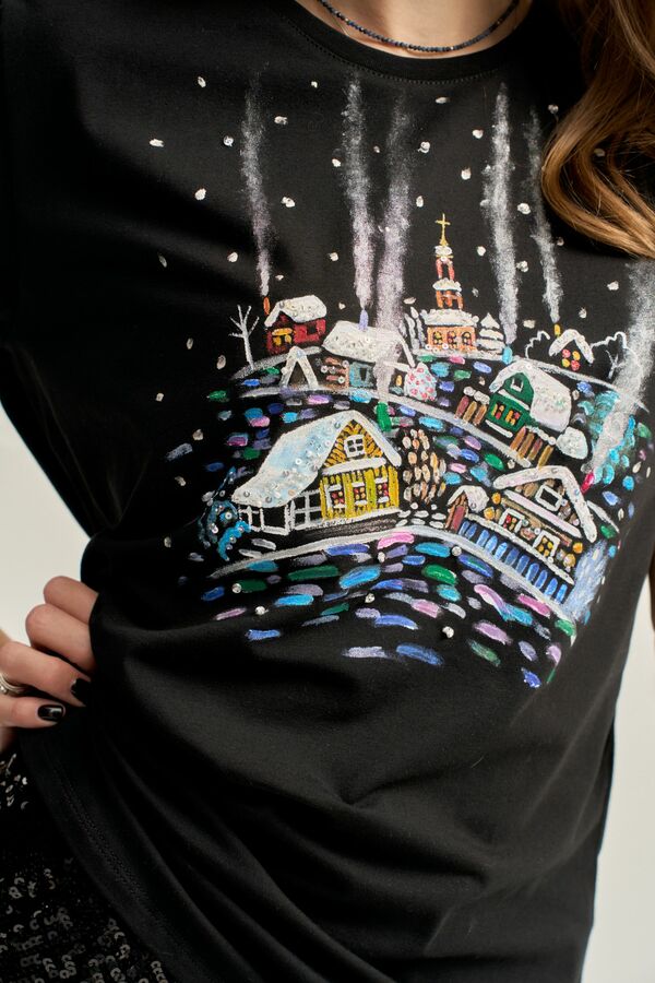 Футболка ночь перед рождеством