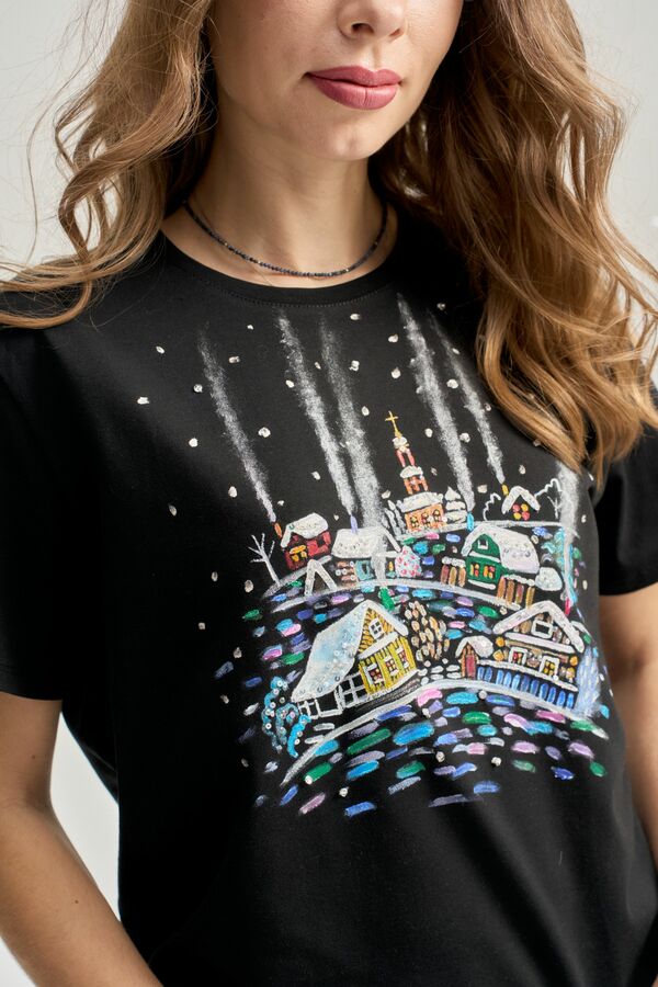 Футболка ночь перед рождеством