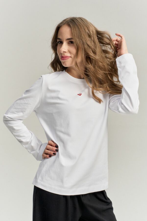 Лонгслив с сердечком