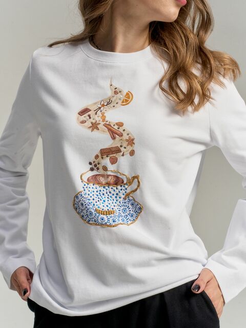 Подарочный набор №3 для кофеманов: лонгслив + кофе