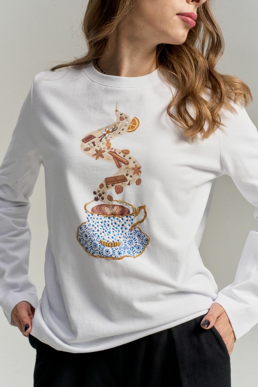 Подарочный набор №3 для кофеманов: лонгслив + кофе