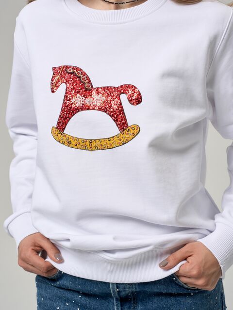 Свитшот с коником