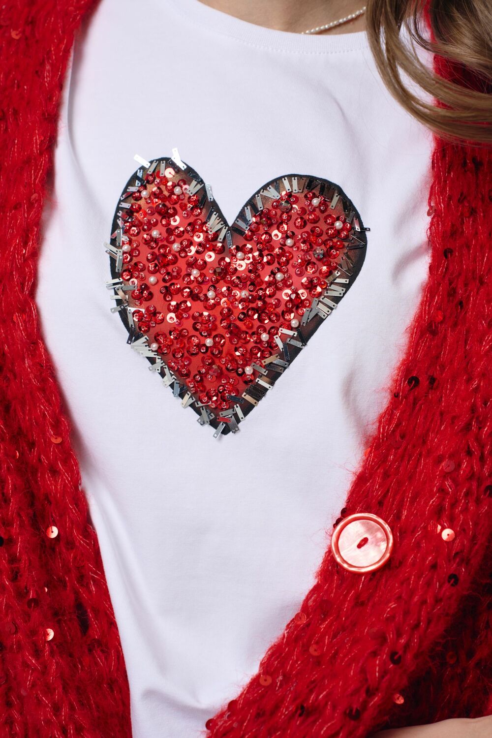 Футболка сердце