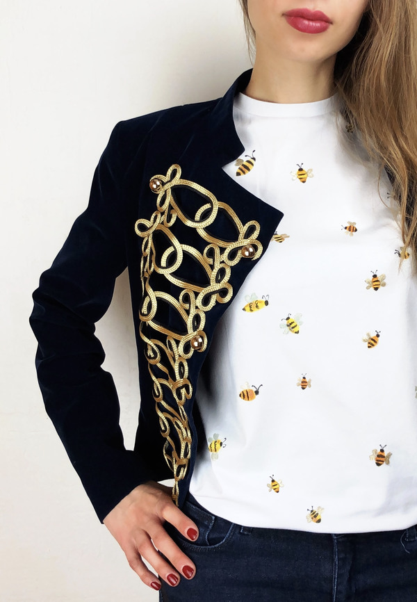 Футболка пчелы