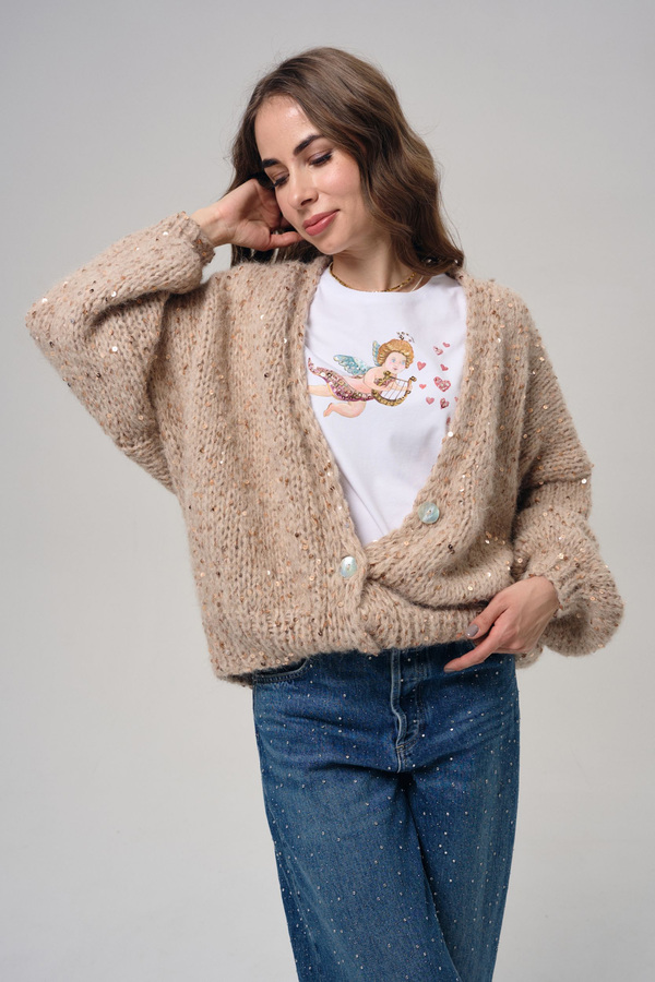 Футболка ангел с лирой