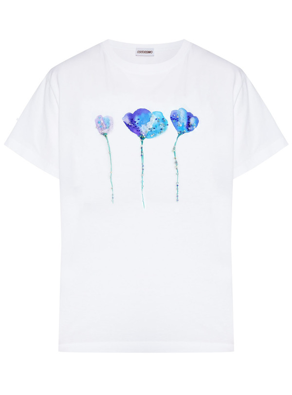 Футболка ирисы