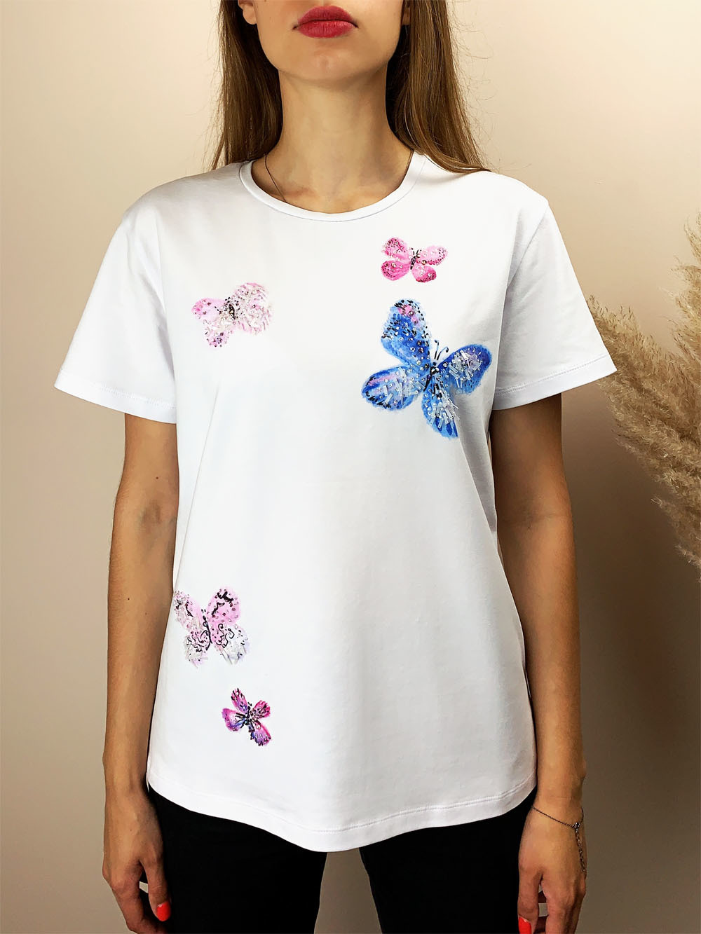 Футболка бабочки